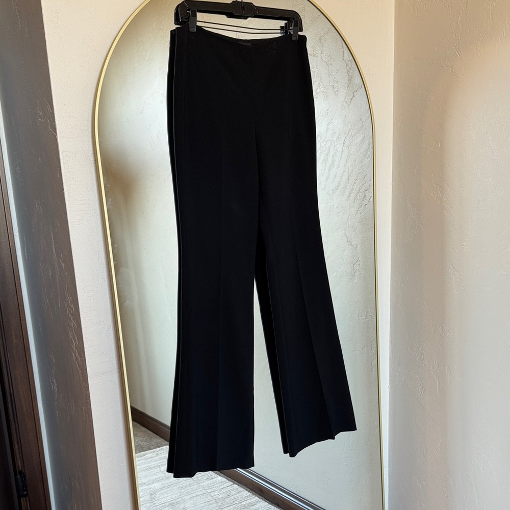 Theory Black Wide Leg Women's Pants